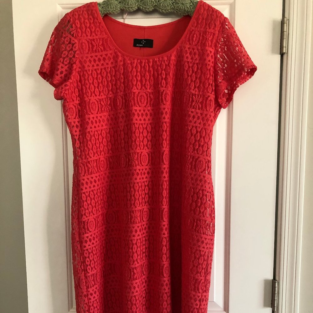 Coral Ronni Nicole dress